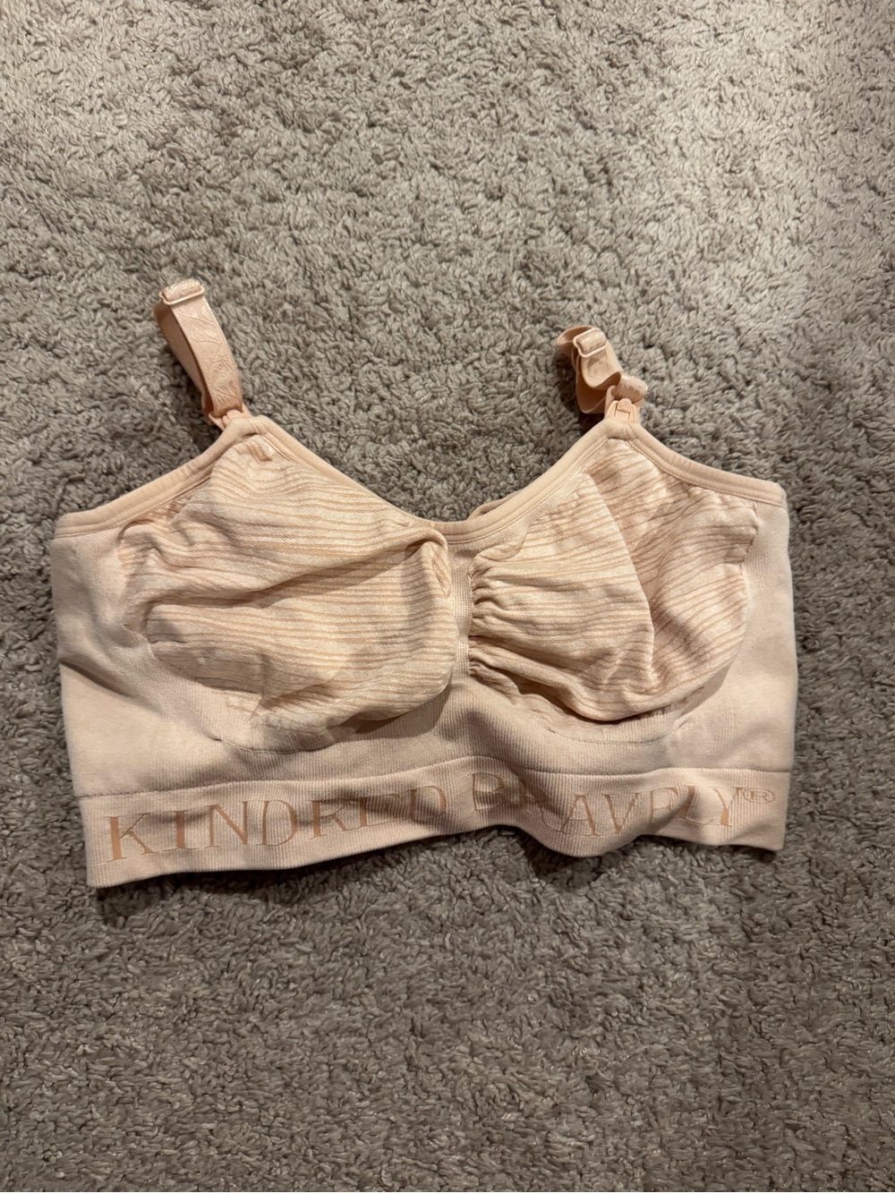 Kindred Bravely Sublime® Hands-Free Pumping & Nursing Bra | Pink Heather Large